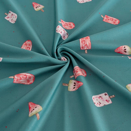 UV Lycra Erdbeere Eis (tealblue)