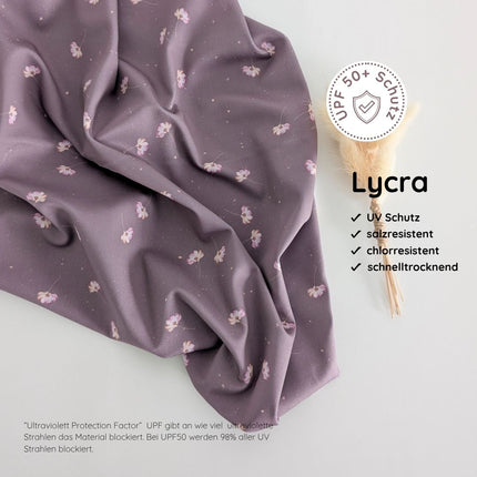 UV Lycra Pastell Blossom mauve