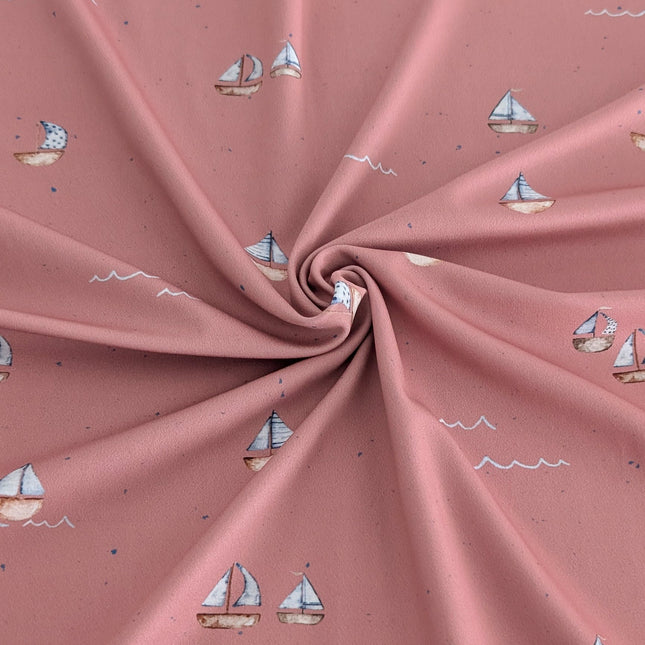 UV Lycra Segelboote rosé